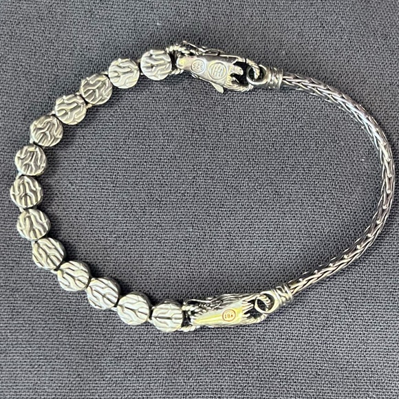 John Hardy chain and disk bracelet - Picture 2 of 2